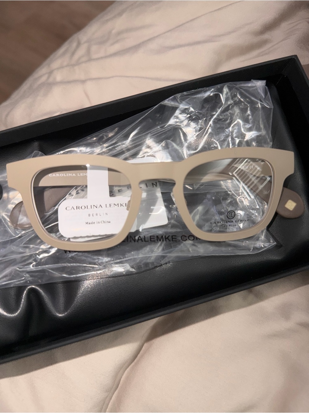 Carolina Lemke Rectangle Optical Glasses for Men